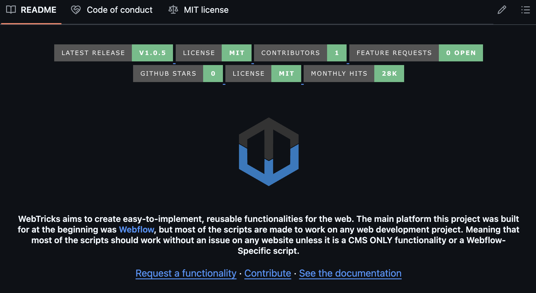 Webtricks is here! - Merry Christmas for the no-code community!